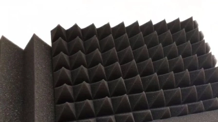 Schiuma acustica fonoassorbente a piramide adesiva di alta qualità
