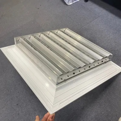 Ventech Factory HVAC Unità di trattamento dell'aria Quadrato Soffitto Volume d'aria Fornitura regolabile Quadrato diffuso